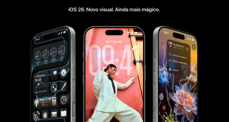 Novidades IOS 26