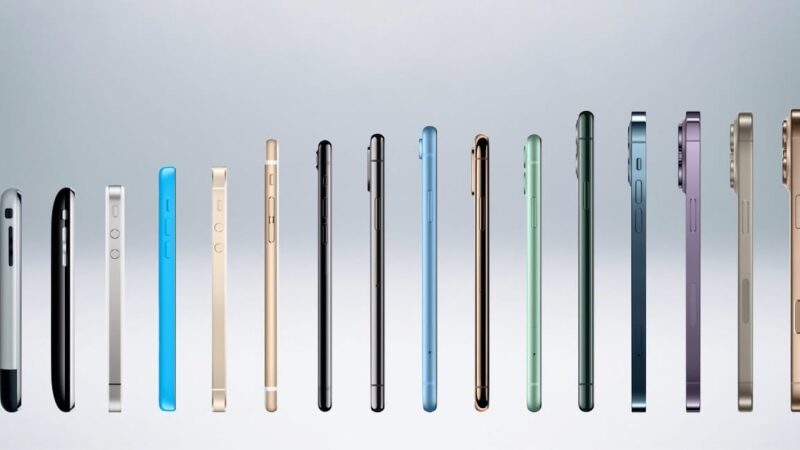 evolução-dos-iphones