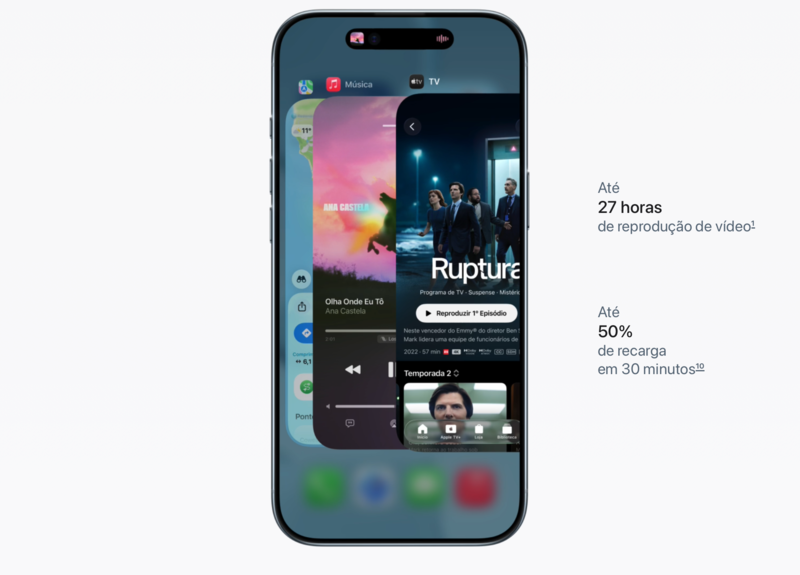 iPhone Air Bateria e Desempenho