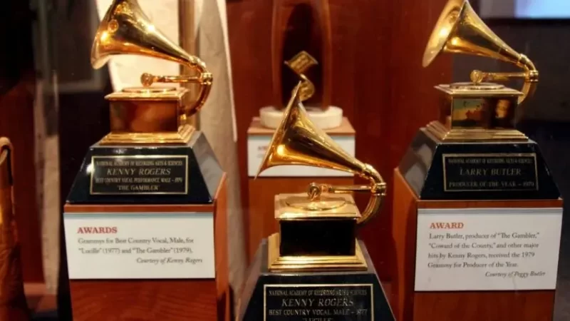 Estatueta do Grammy, principal prêmio da música