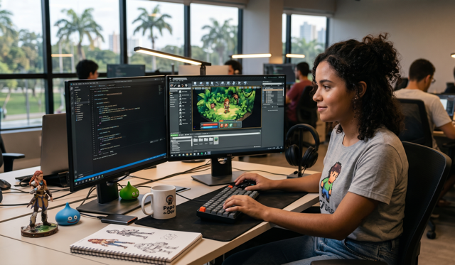Curso gratuito de desenvolvimento de games: vagas abertas em SP e na Bahia