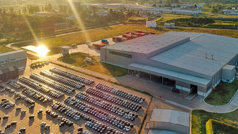 Fábrica Jaguar Land Rover em Itatiaia (RJ)