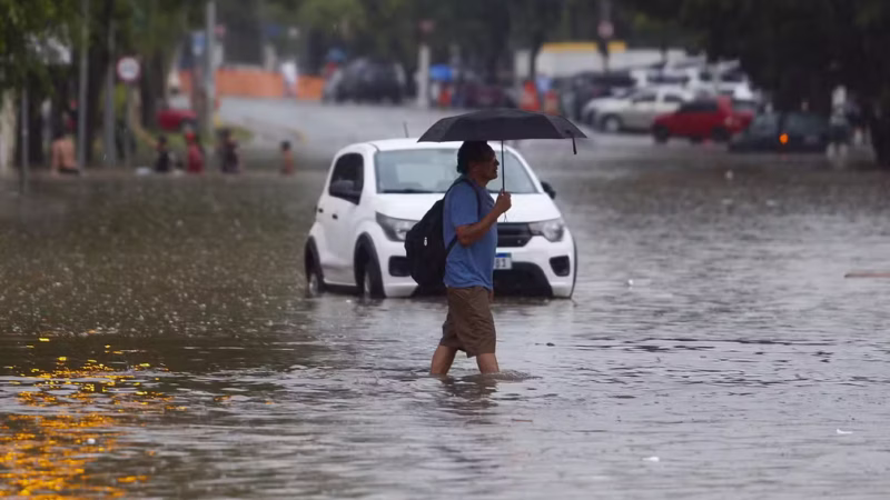 Temporais no fim de semana atingem sete estados do Brasil